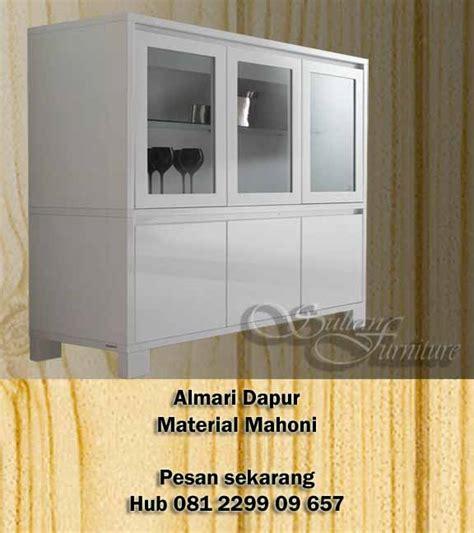 Jual lemari dapur minimalis jati solid. jual mebel jepara lemari dapur minimalis jepara