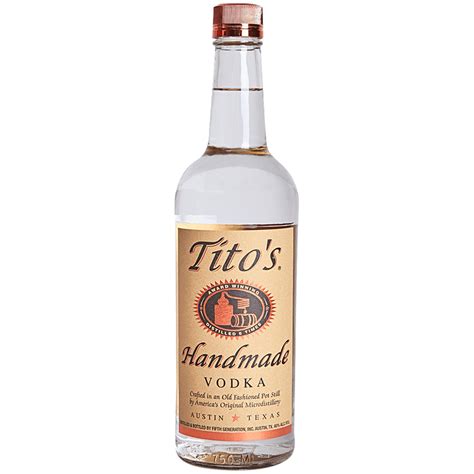 tito s handmade vodka 750ml 50ml bsw liquor
