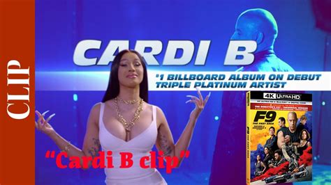 Cardi B Clip From F9 Youtube