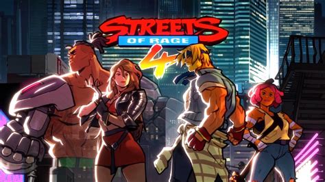 Streets Of Rage 4 2 Players YouTube