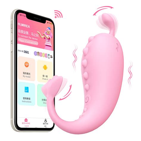 imimi little whale vibrating egg for female 10 frequency vibrations and wireless remote control