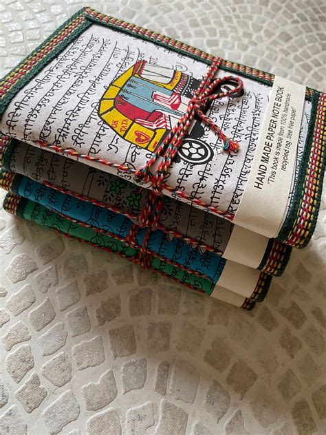 Eco Friendly Notebook Made From 100 Recycled Paper And Etsy