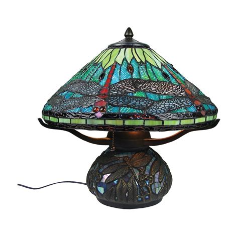 Tiffany style lamps, tiffany table, floor quoizel, discount cheap tiffany lamps. DF04TL 40cm Dragonfly Tiffany Table Lamp: Amazon.co.uk ...