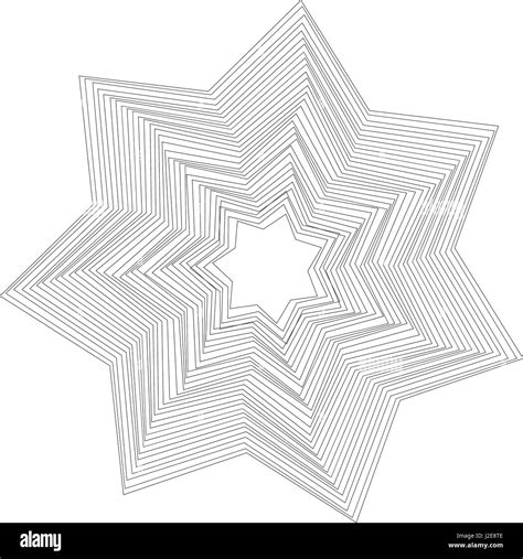Star Abstract Geometric Shapes Stock Vector Image And Art Alamy