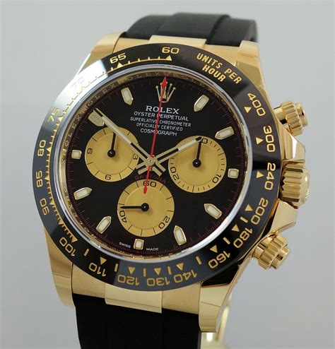 Rolex Daytona Paul Newman 18k Yellow Gold 116518ln 2022 Unused In