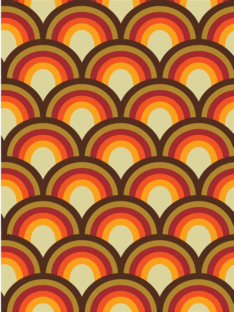 Curve Orange Vintage Iconic 60s 70s Danish Design
