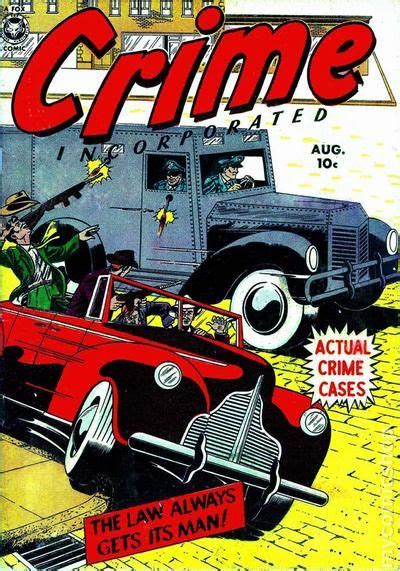 Crime Incorporated 1950 Comic Books
