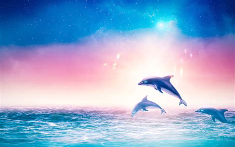 3840x2400 Dolphins Digital Art 4k 4k Hd 4k Wallpapersimages