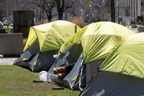 Rise In Homeless Tent Cities Encampments Linked To Health Confidence