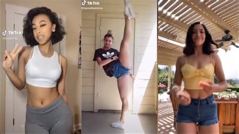 Girls Dancing Compilation Tik Tok 2 Youtube