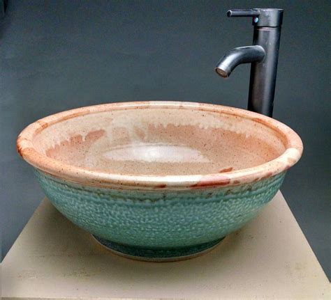 Custom Handmade Pottery Vessel Sink Designed For Your Etsy Sink
