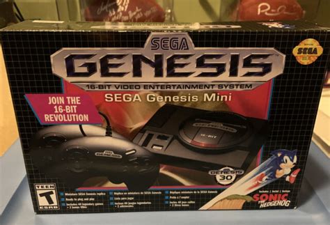 Sega Sg 10037 2 Genesis Mini Game Console Black For Sale Online Ebay