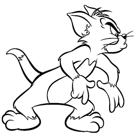 Tom And Jerry Coloring Pages Tom And Jerry Drawing Coloring