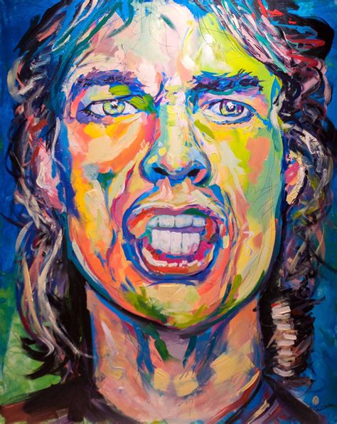 Mick Jagger — Joe Everson Art