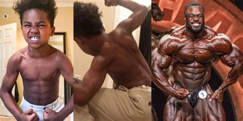Brandon Curry Shares Photo of 7-Year-Old Son With Impressive Genetics