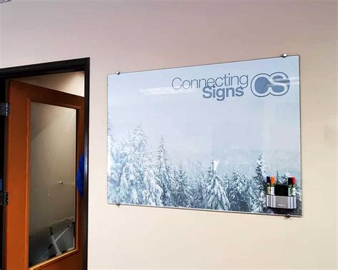 The Versatility Of Magnetic Glass Boards Connecting Signs