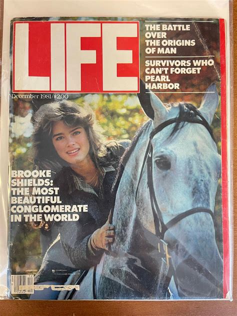 Life Magazine December 1981 Brooke Shields The Proxibid