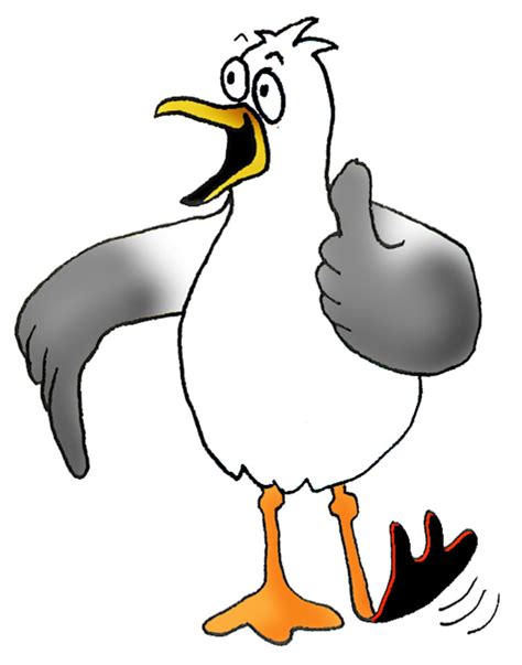 Seagull Cartoon Clipart Best