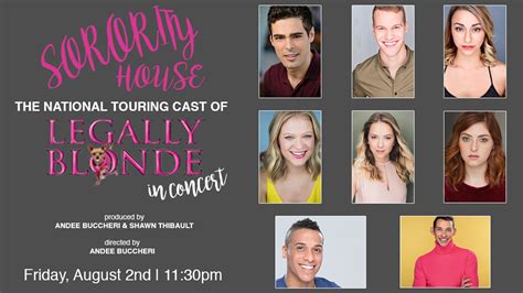 Maybe you would like to learn more about one of these? Legally Blonde National Tour Cast in Concert | Feinstein's ...