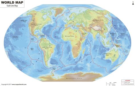 world map of fault lines free printable maps porn sex picture