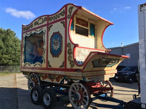 Antique Circus Wagon Obnoxious Antiques