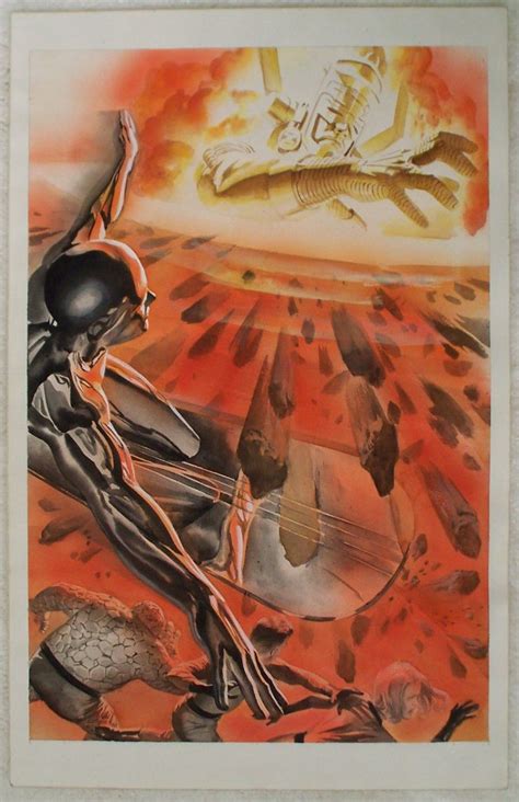 Page From Marvels 3 By Alex Ross Silver Surfer Alex Ross