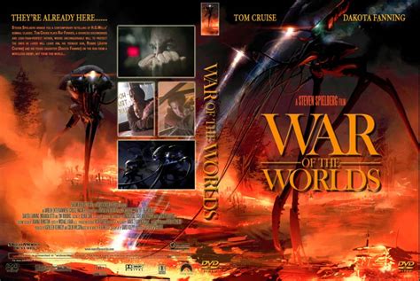 In wells' novel, we never get the names of the narrator, his wife and brother, much like the time traveller in the time machine. War Of The Worlds - Movie DVD Custom Covers ...