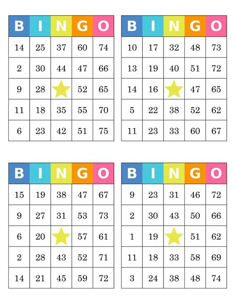 Ideas De Tablas Bingo Para Imprimir Tablas De Bingo Bingo