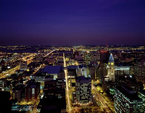 Aerial View Philadelphia Pennsylvania Digital Art By Print Collection
