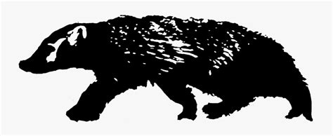 Transparent Silhouette Badger Clipart Free Transparent Clipart