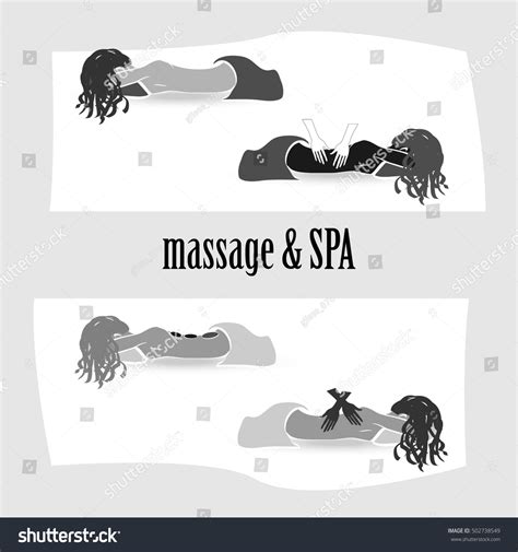 Set Vector Illustration Lady Pampering Herself Stock Vector Royalty Free 502738549 Shutterstock