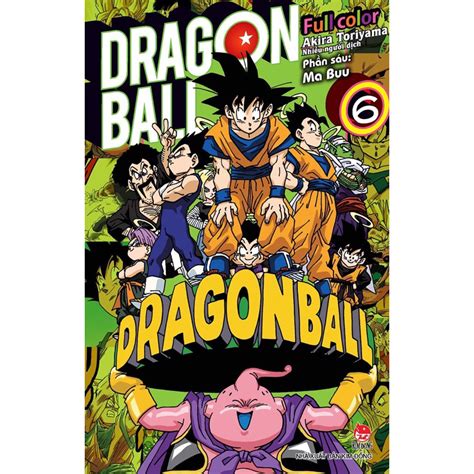 Truyện Tranh Dragon Ball Full Color Lẻ Tập Phần 1 2 3 4 5 7 Viên