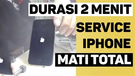 Service Iphone Mati Total Ic Power Youtube