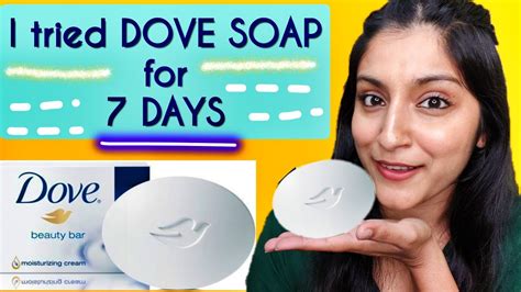 I Tried Dove Soap On My Face For 7 Days Dove Soap Review Face And