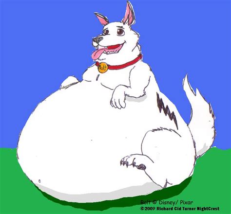 Postage rates are as little as €4 for international delivery ✈ to order a drawing you can. Bolt got fat by NightCrestComics on DeviantArt