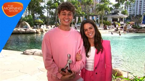 Home And Away Stars Emily Weir And Matt Evans Join Us After The Logies