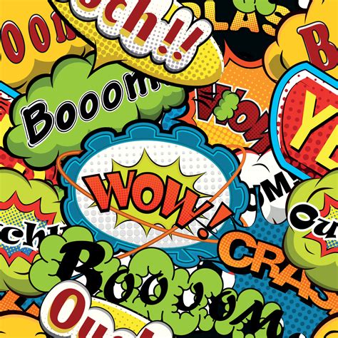 Bright And Multicolored Comics Speech Bubbles Seamless Pattern 19900084