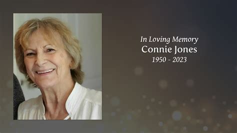 Connie Jones Tribute Video