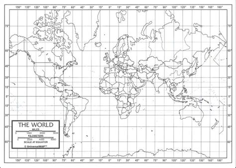 World Map Latitude And Longitude Worksheets