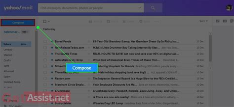 How Do You Compose Or Send An Email From A Yahoo Account