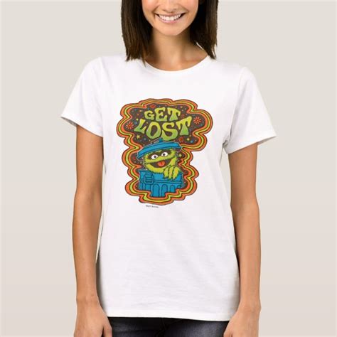 Oscar The Grouch Psychedelic T Shirt Zazzle Com