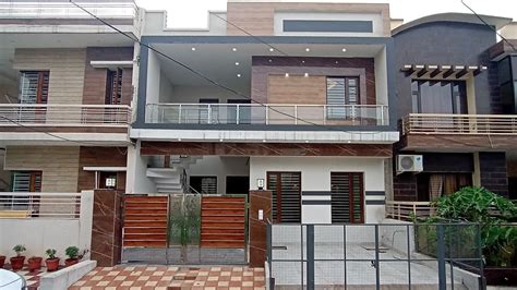 150 Gaj Double Storey 2750house For Sale With House Design In Mohali