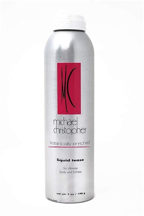 Repeat this step two more times with sections ending at the crown. Michael Christopher Liquid Tease Hair Volume Spray in 2020 ...