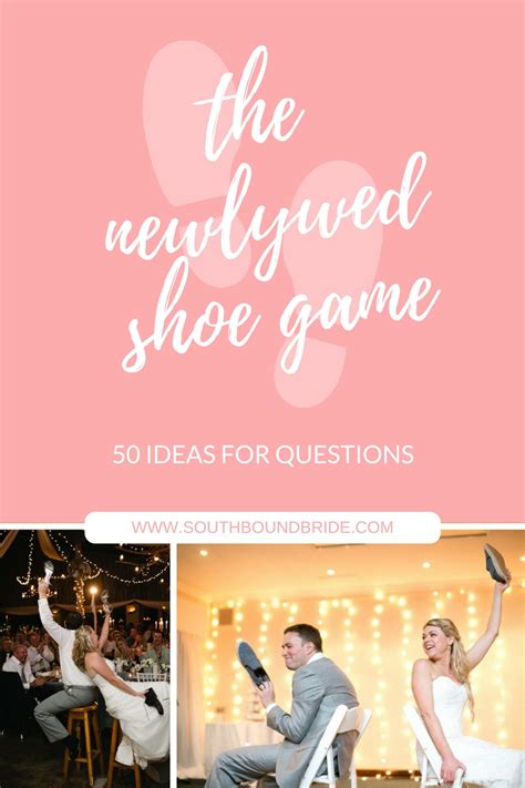 You can even have video games at your wedding reception—you can even have small prizes for winners along the way. 50 Newlywed Shoe Game Questions | SouthBound Bride