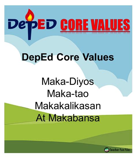 Deped Mission Vision Core Values Download Images