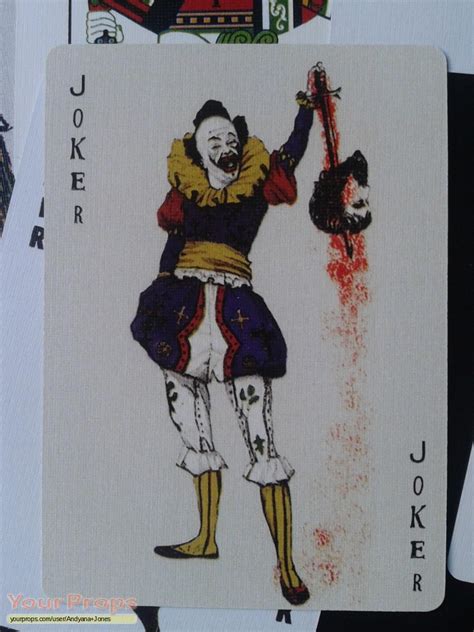 How many jack of spades are in a deck of cards? The Dark Knight Joker Cards replica movie prop