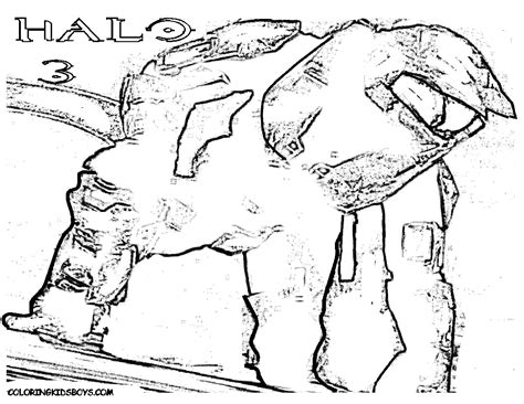 Our free coloring pages for adults and kids, range from star wars to mickey mouse. Halo3 Coloring Pages | Halo3 | Free | Halo Video Game ...