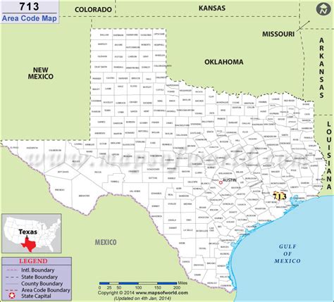 713 Area Code Map Where Is 713 Area Code In Texas
