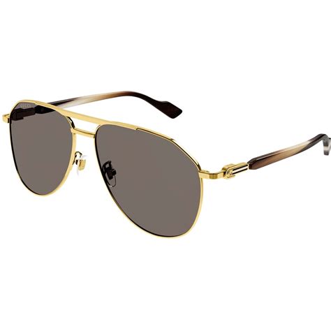 gucci aviator frame sunglasses unisex aviator sunglasses flannels