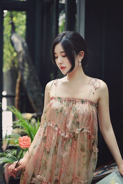 밀크코코아 감성화보 네이버 블로그 귀여운 드레스 아름다운 아시아 소녀
